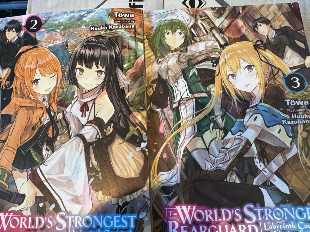 World's Strongest Rearguard : Labyrinth Country's Novice Seeker Vol 1-2 Manga